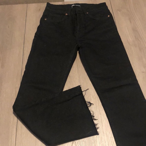 Black flared jeans Zara - Picture 1 of 7